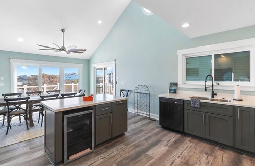 Sunset Beach House | Beautiful Marsh Views and a Short Walk to the Beach!