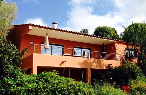 Tiuccia Villa | Beautiful modern villa 6 kms Sagone, swimming pool sea view 200m from Tiuccia beach