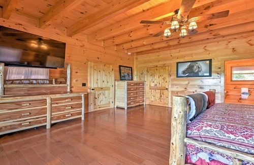 Dobson Cabin | Beautiful new cabin in MT Airy with amazing views of the blue ridge mountain
