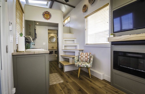 Apple Valley House | Beautiful new tiny home located at our on-grid resort.