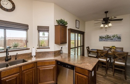 Lake Havasu City House | Beautiful New Custom Resort Pool home close to everything. Quiet + Private.