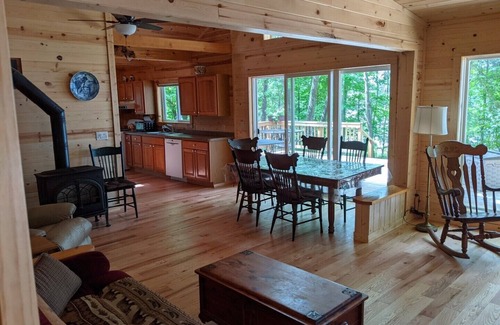 Birchwood House | Beautiful newly-renovated lake home on Big Chetac Lake