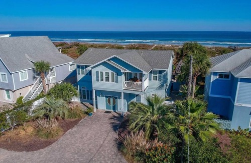 Butler Beach House | Beautiful Oceanfront Pool Home ~ Private Boardwalk ~ Heated Pool
