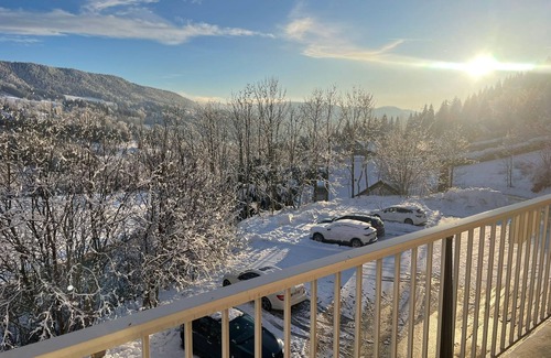 Bellefontaine Apartment | Beautiful panoramic view close to ski/hiking/snowshoe resorts