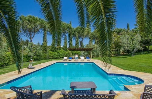 Bibbona House | Beautiful private villa for 8 people with WIFI, hot tub, private pool, TV, patio and pets allowed