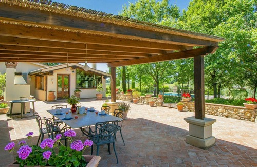 Bibbona House | Beautiful private villa for 8 people with WIFI, hot tub, private pool, TV, patio and pets allowed