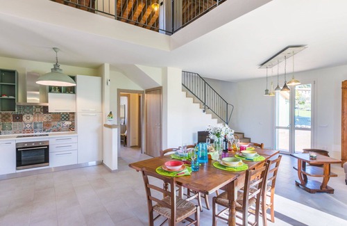 Casale Marittimo House | Beautiful private villa for 6 guests with WIFI, A/C, TV, terrace, pets allowed and panoramic view