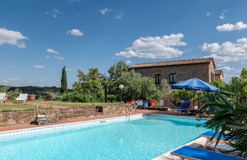 Massa Marittima Villa | Beautiful private villa with private pool, A/C, WIFI, TV, patio, pets allowed and panoramic view