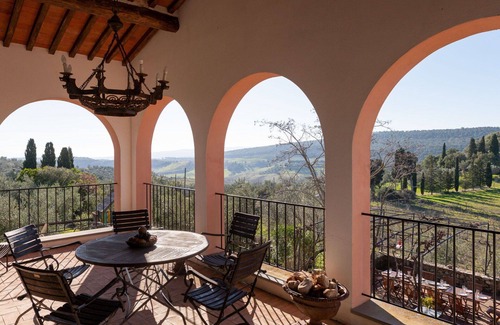 Massa Marittima Villa | Beautiful private villa with private pool, A/C, WIFI, TV, patio, pets allowed and panoramic view