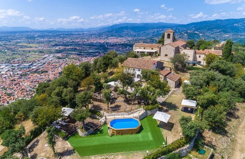 Monsummano Terme Villa | Beautiful private villa with A/C, private pool, WIFI, hot tub, TV, patio and panoramic view
