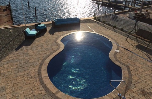 Ortley Beach House | Beautiful Private Bay Front House with Pool & Dock