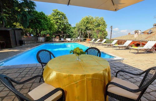 Monte Compatri Villa | Beautiful private villa with private pool, WIFI, A/C, TV, patio, pets allowed and panoramic view