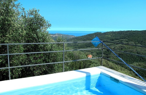 Pietrabruna House | Beautiful private villa with WIFI, private pool, TV, terrace, pets allowed and panoramic view
