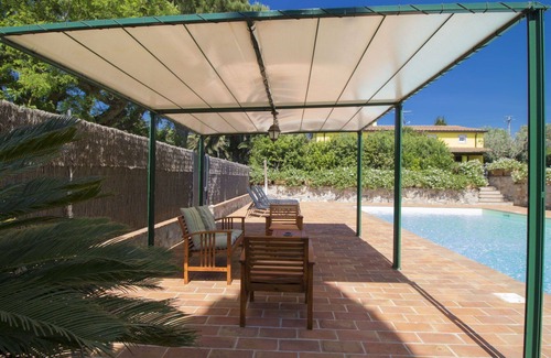 San Vincenzo House | Beautiful private villa for 10 people with WIFI, A/C, private pool, TV, patio and pets allowed