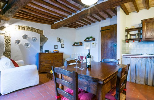 Castellina in Chianti House | Beautiful private villa for 4 people with WIFI, pool, TV, terrace and panoramic view