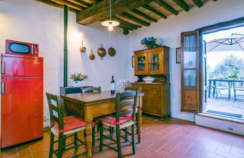 Castellina in Chianti House | Beautiful private villa for 4 people with WIFI, pool, TV, terrace and panoramic view