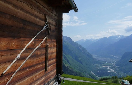 Malvaglia-dagro House | Beautiful private villa for 6 people with TV, patio, pets allowed and panoramic view