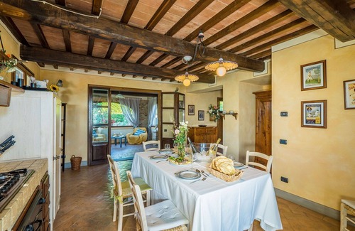Montaione Villa | Beautiful private villa with private pool, WIFI, A/C, hot tub, TV, balcony, close to San Gimignano