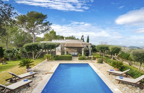 Sant Joan House | Beautiful private villa for 4 guests with private pool, WIFI, TV, patio and parking
