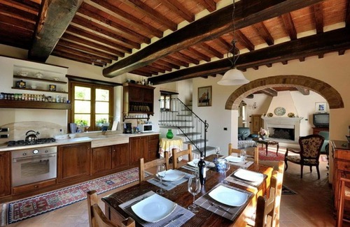 Cortona Villa | Beautiful private villa with WIFI, A/C, private pool, TV, terrace, panoramic view, close to Cortona