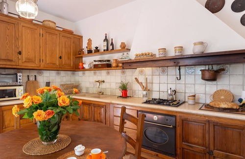 Montecalvoli Villa | Beautiful private villa for 8 guests with WIFI, private pool, TV, patio and panoramic view