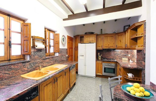 Fustera Villa | Beautiful private villa for 10 guests with private pool, A/C, WIFI, TV, patio and panoramic view