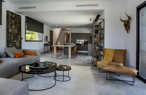 Cansalades Villa | Beautiful private villa for 8 people with WIFI, A/C, private pool, TV, patio and panoramic view