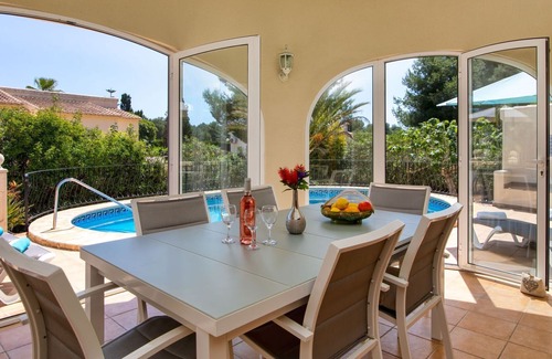 Costa Nova House | Beautiful private villa for 6 guests with WIFI, A/C, private pool, TV, terrace and parking