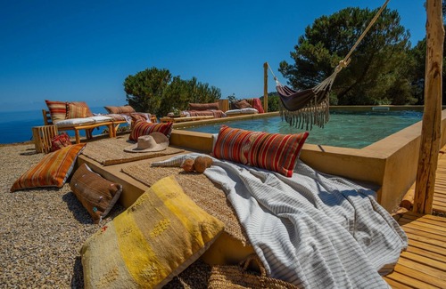Cefalu Villa | Beautiful private villa for 5 guests with WIFI, private pool, TV, patio and panoramic view