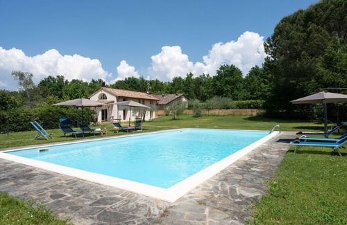 Borgo San Lorenzo Villa | Beautiful private villa for 7 guests with WIFI, private pool, A/C, TV, patio and panoramic view