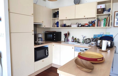 Tregastel Apartment | Beautiful sea view duplex in a residence facing the Coz beach in Tregastel