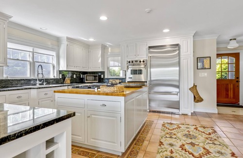 Shinnecock Hills House | Beautiful Southampton Home with breathtaking waterfront views, front porch,.