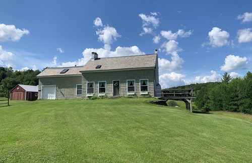 Stamford House | Beautiful Southern Vermont Farmhouse on 100 Acres, Spectacular Views, Swim Pond
