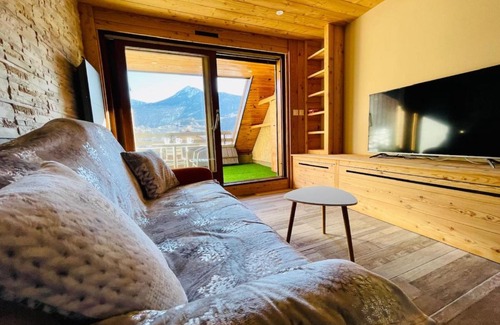 Briancon Apartment | Beautiful studio with magnificent view