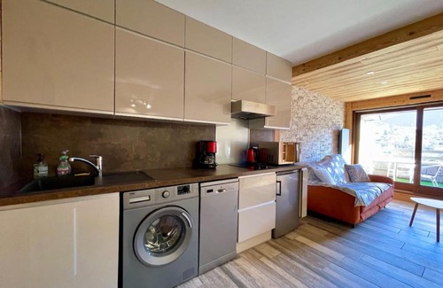 Briancon Apartment | Beautiful studio with magnificent view