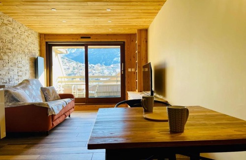 Briancon Apartment | Beautiful studio with magnificent view