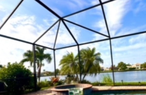 Venice House | Beautiful, three bedroom, fully furnished home, pool, spa overlooking lake!