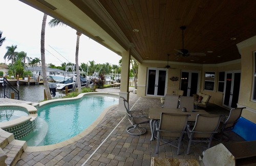 Hypoluxo House | Beautiful Two-Story Waterfront Home 4 BR And 3 1/2 Bath with pool and hot tub. .