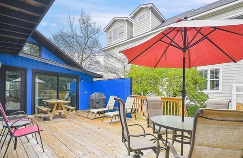 Dodds Addition House | Beautiful View of Lake Comegys, Short Walk to Beach & Pet Friendly!
