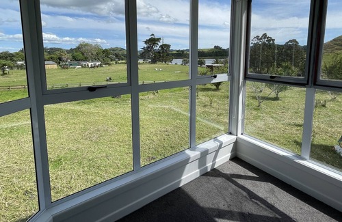 Whananaki House | Beautiful views of the Whananaki estuary, from your cosy flat.