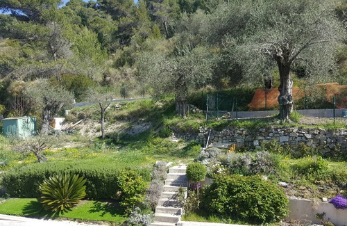 Tourrette-Levens Villa | Beautiful villa with swimming pool and breathtaking and peaceful sea view