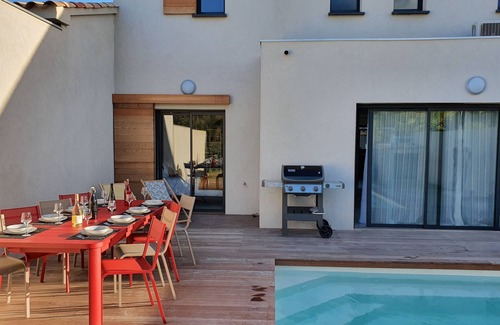 Cala Rossa Villa | Beautiful Villa 5 *, 6-8 people, T5, 4 Bedrooms with private heated pool