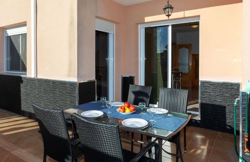 Vinaros House | Beautiful villa for 6 guests with pool, WIFI, A/C, TV, patio and pets allowed