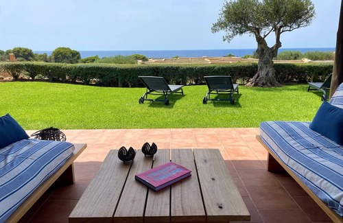 Sant Lluis House | Beautiful villa with relaxing sea views 10 minutes from the beach
