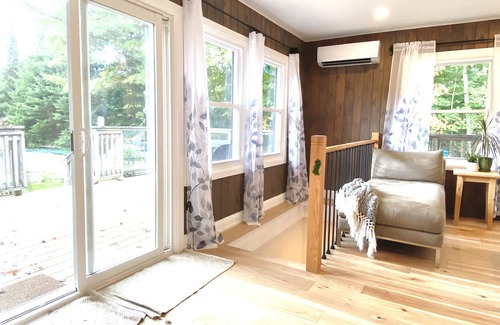 McDougall Cottage | Beautiful Waterfront Cottage w/Swim Spa Hot Tub, Sleeps 19