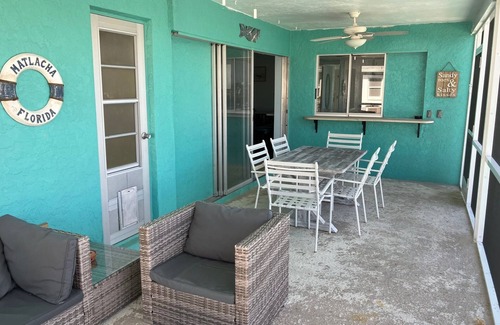 Matlacha House | Beautiful waterfront home, new refinished heated pool, boat dock bikes & kayaks!