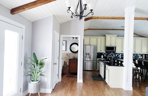 Bradenton House | Beautiful Waterfront Home with Pool, Game Room, and Fire Pit