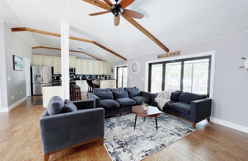 Bradenton House | Beautiful Waterfront Home with Pool, Game Room, and Fire Pit