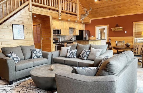 Park Falls Cabin | Beautiful Waterfront/Sunset/Beach View Cabin on Pike Lake Chain in Park Falls WI
