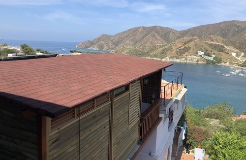 Taganga Cabin | Beautiful wooden bungalow with sea view